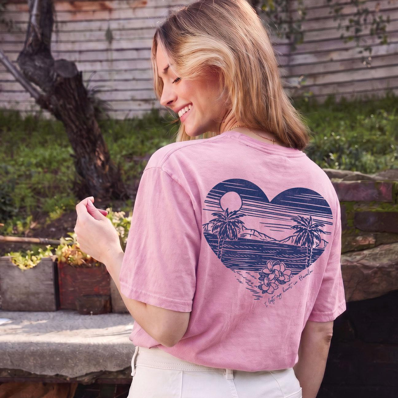 Heart in Hanalei Tee