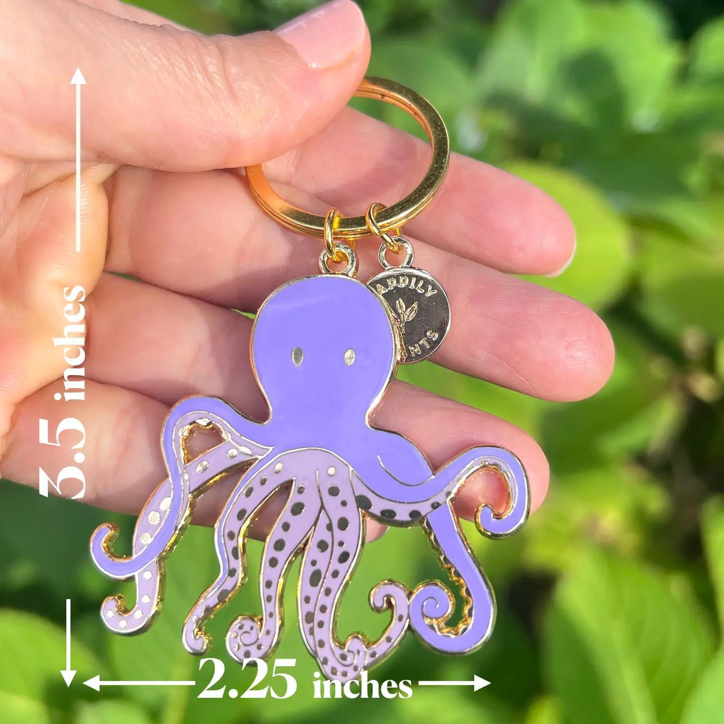 Octopus Keychain
