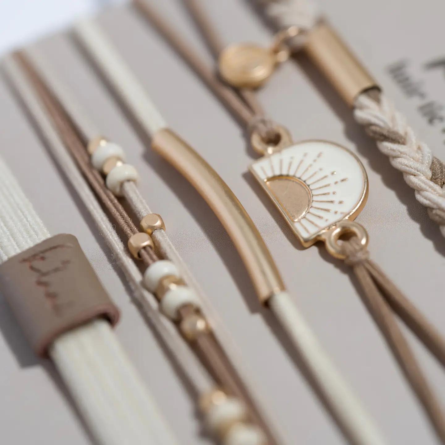 Rise Sunrise Hair Tie Bracelets