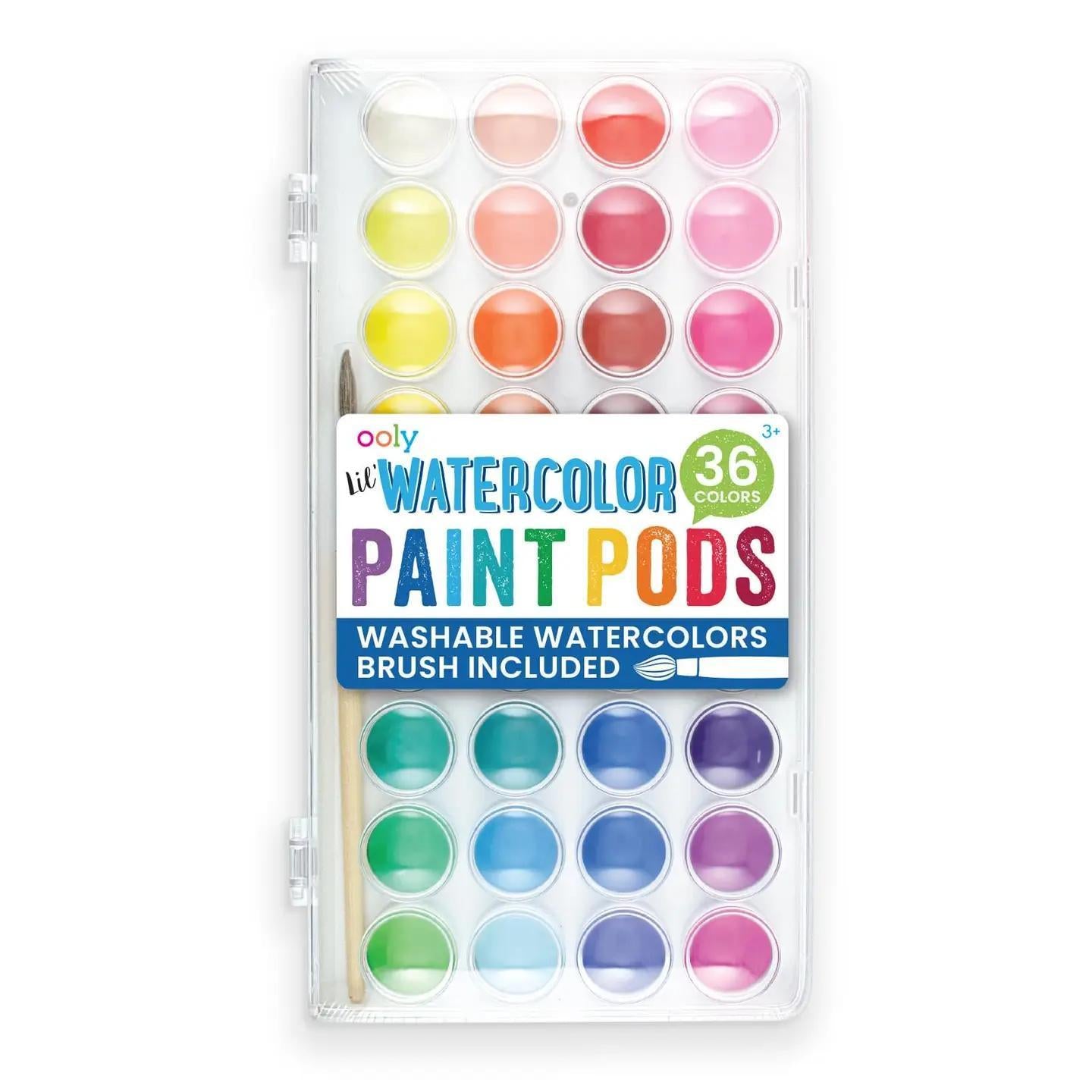 Watercolor Paint Pods
