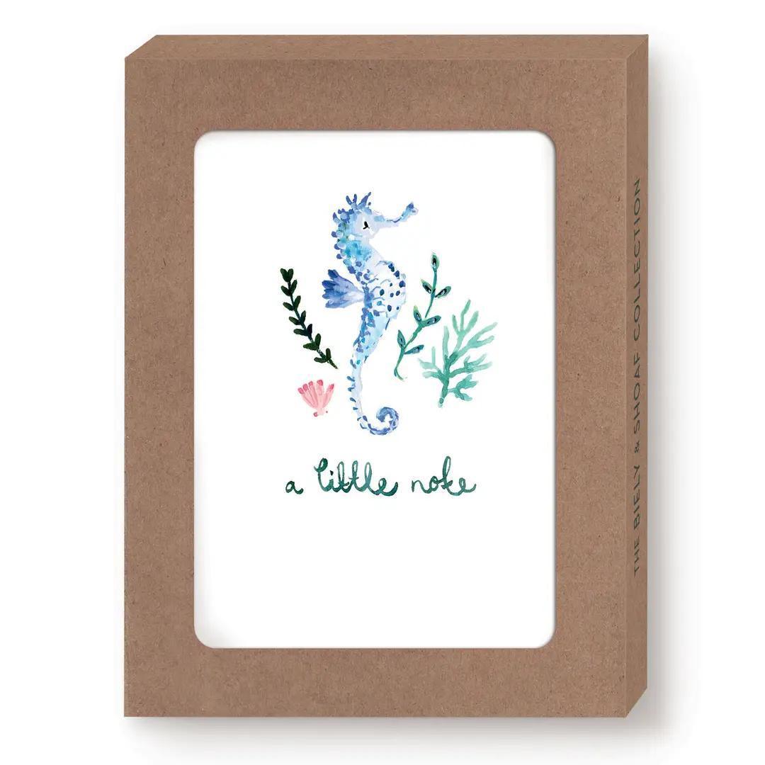 Seahorse Boxed Notecards