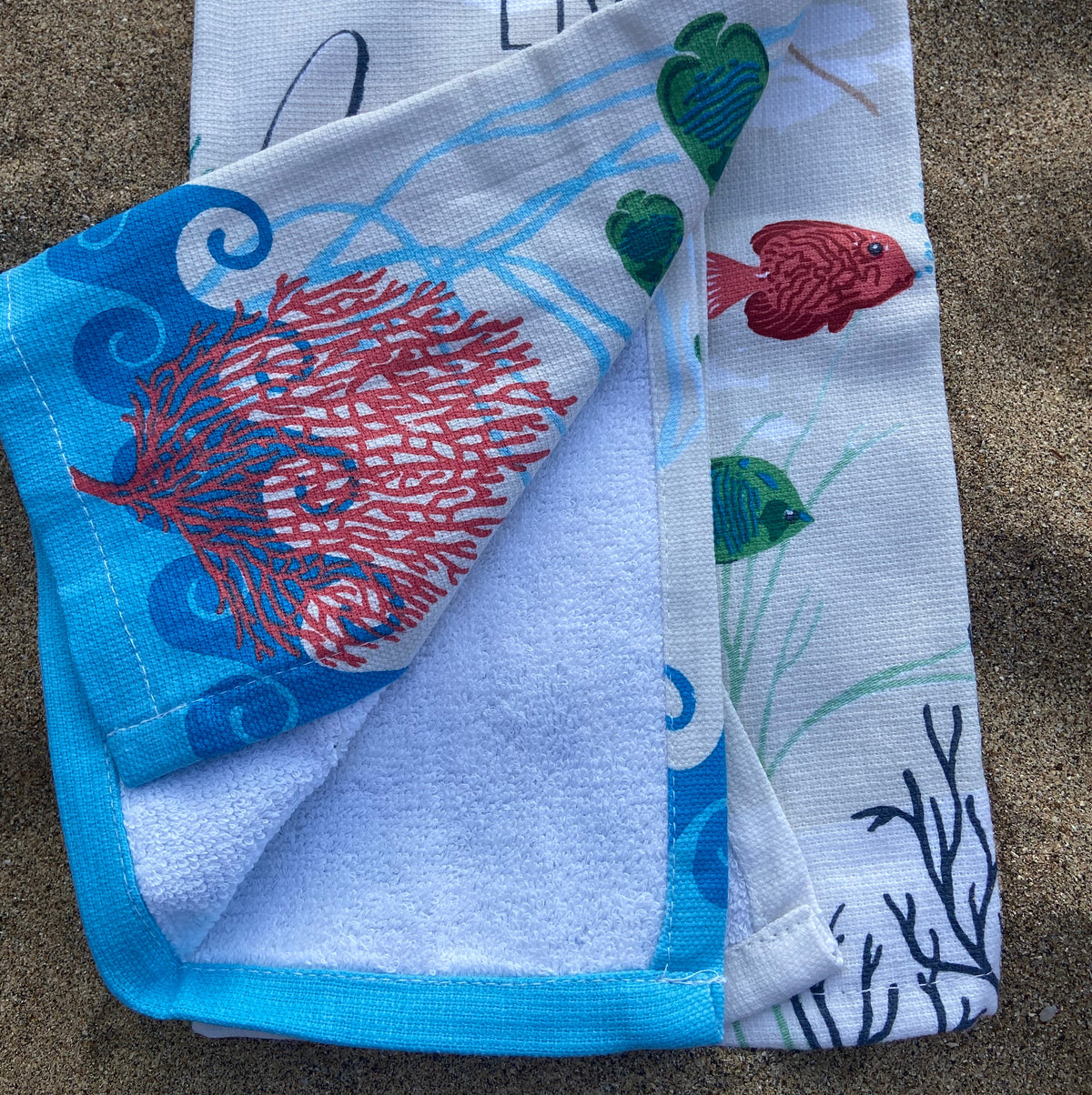 Live In the Moment Terry Cloth Towel