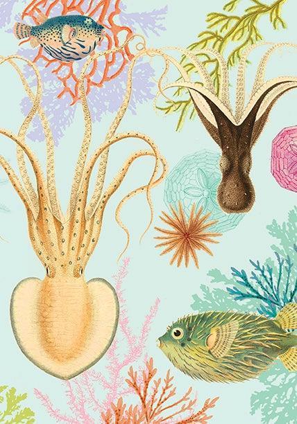 Under the Sea Sewn Notebooks (Set of 3)