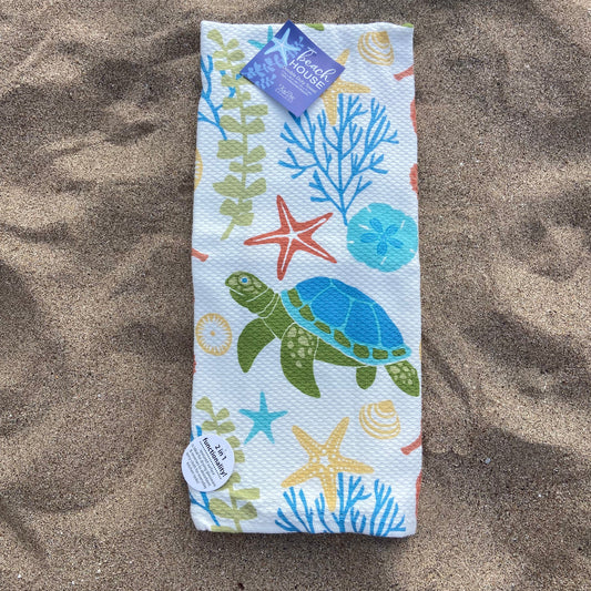 Sea Turtle Terry Cloth Towel