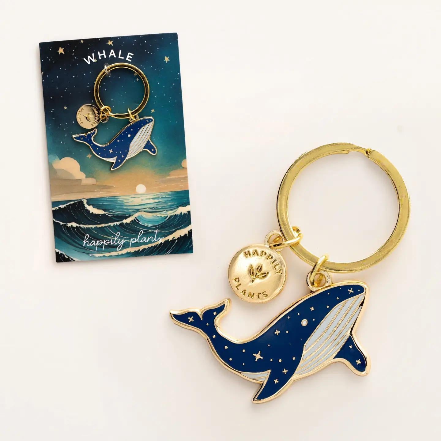 Whale Keychain