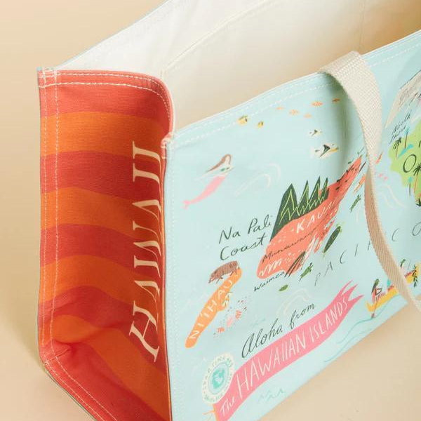 Market Tote Hawaiian Islands