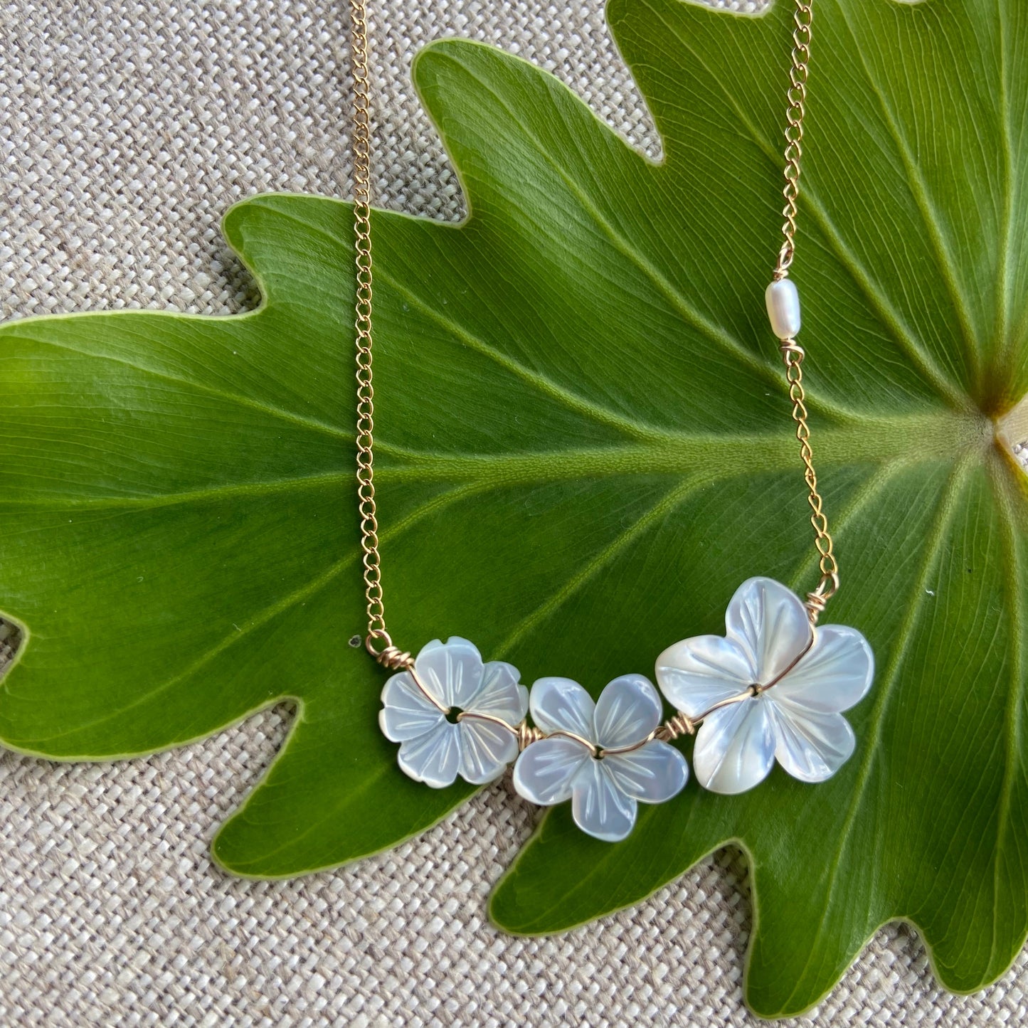 Triple Pua Necklace