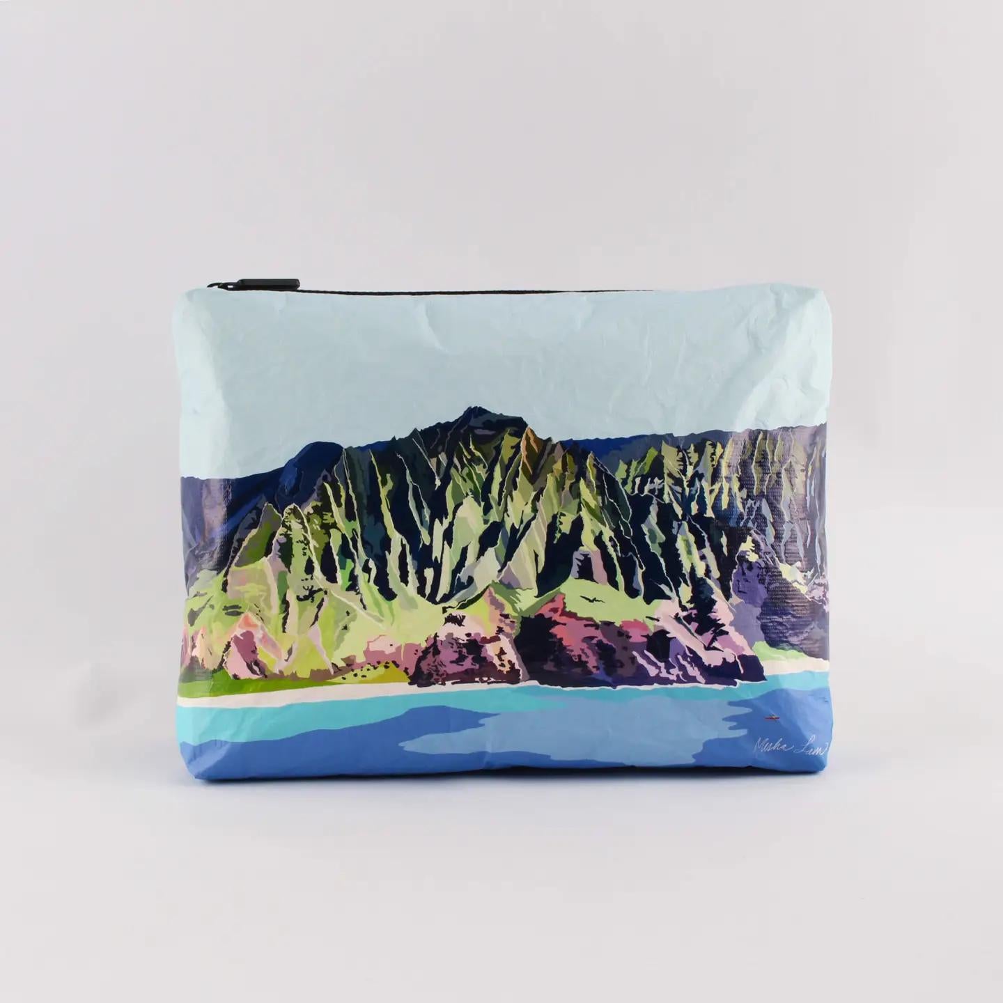 Na Pali Coast Water Resistant Pouch