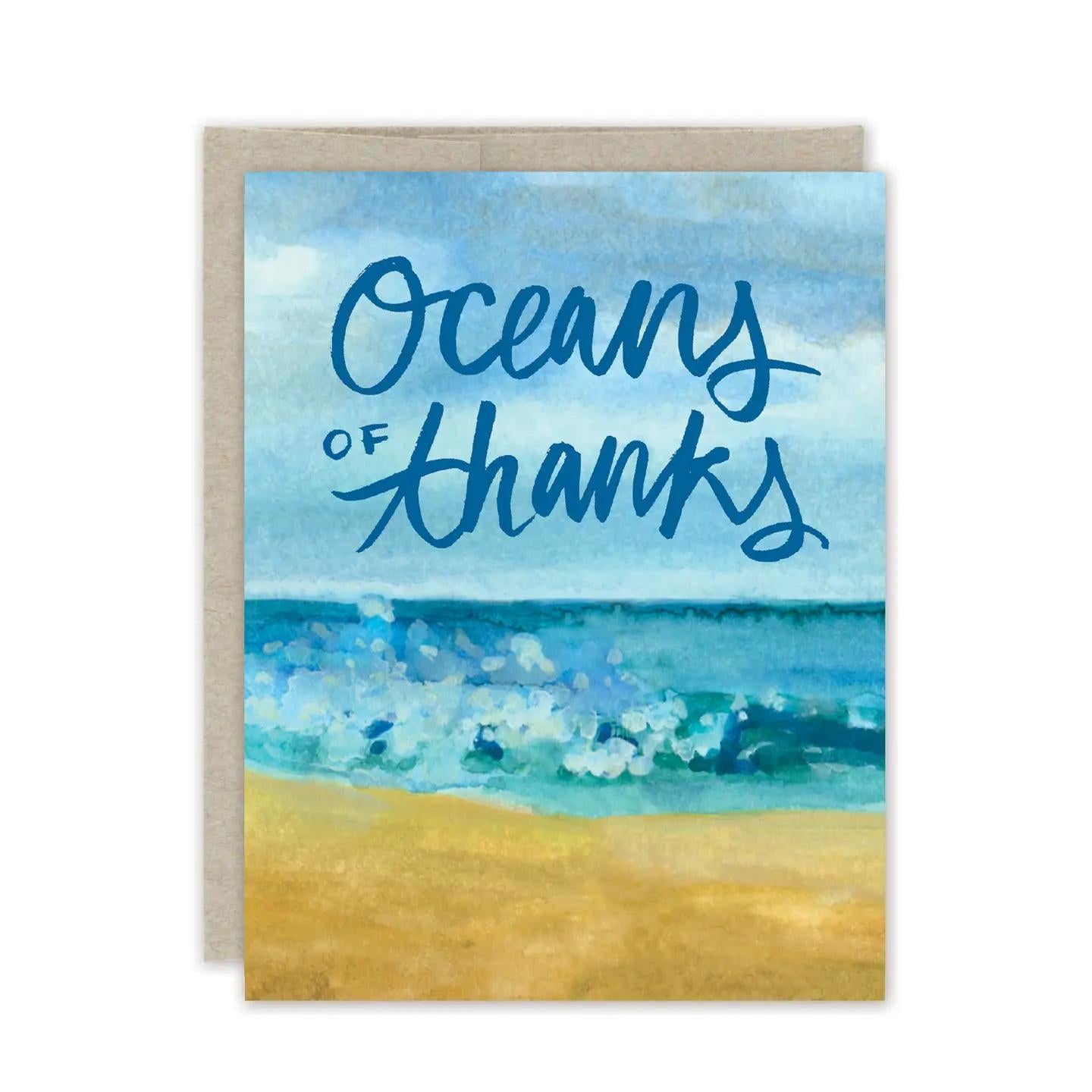 Ocean Of Thanks Boxed Notecards