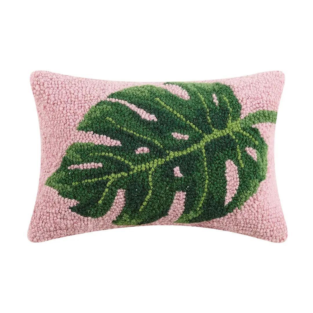 Palm Leaf Hook Pillow