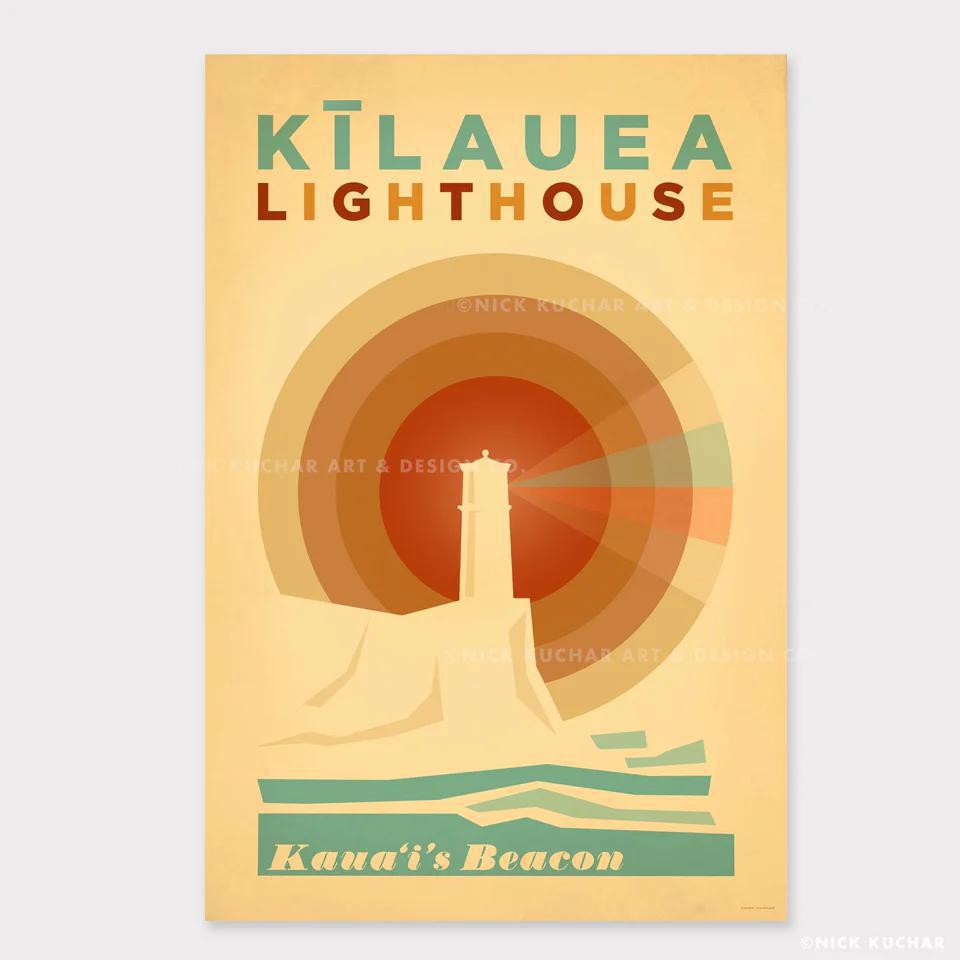 Kilauea LighthouseTravel Print