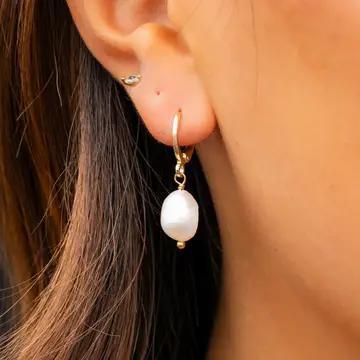 Pearl Drop Earring
