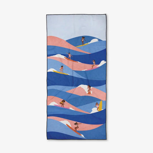 Surfer Girls Beach Towel