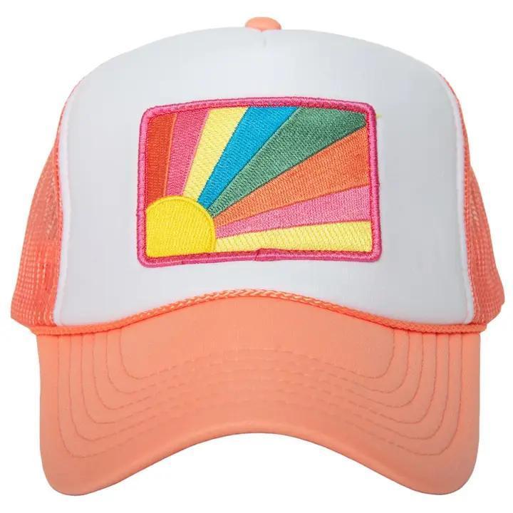 Bursting Sunshine Foam Trucker
