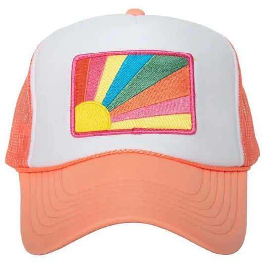 Bursting Sunshine Foam Trucker