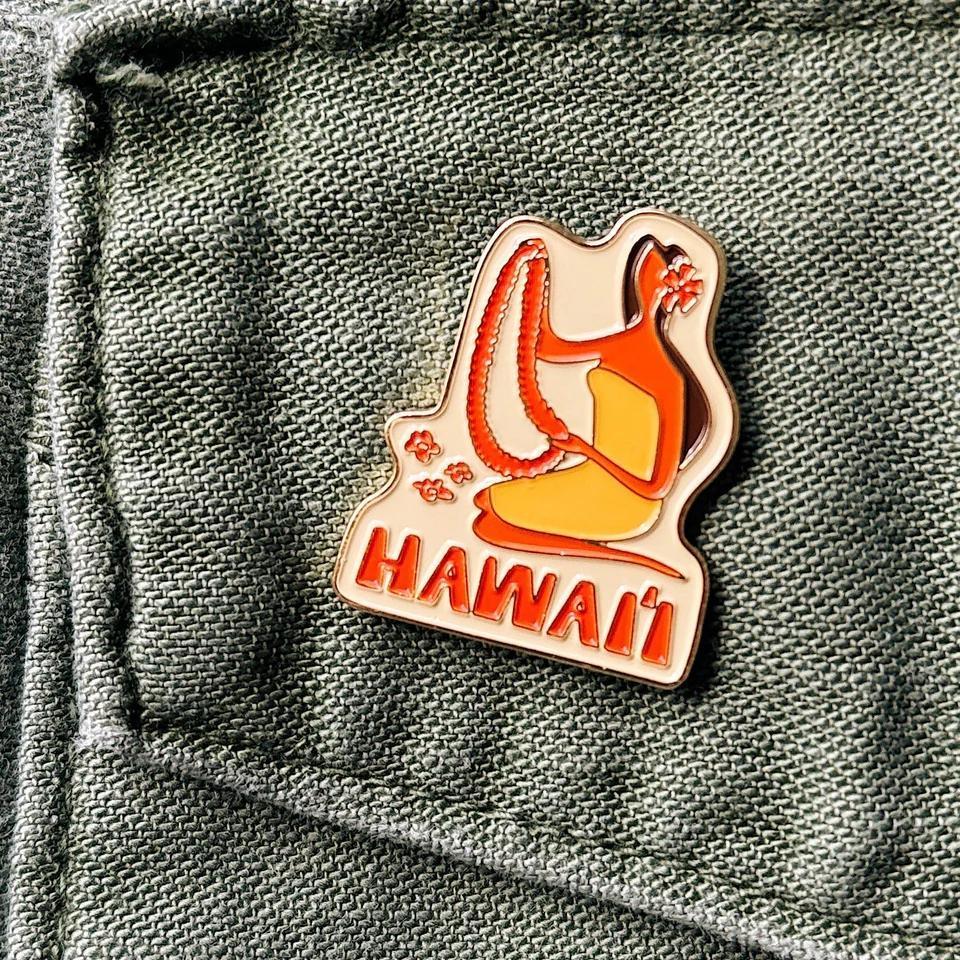 Make Lei Enamel Pin