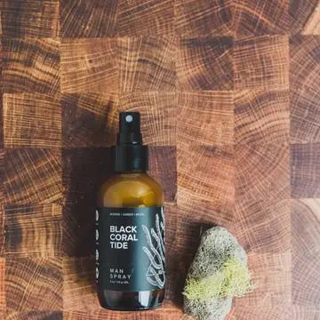 Linen Spray Black Coral Tide