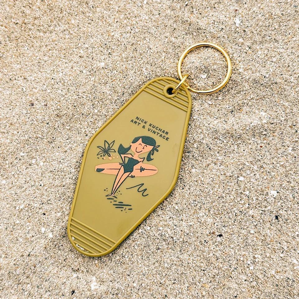 Surfers Keychain