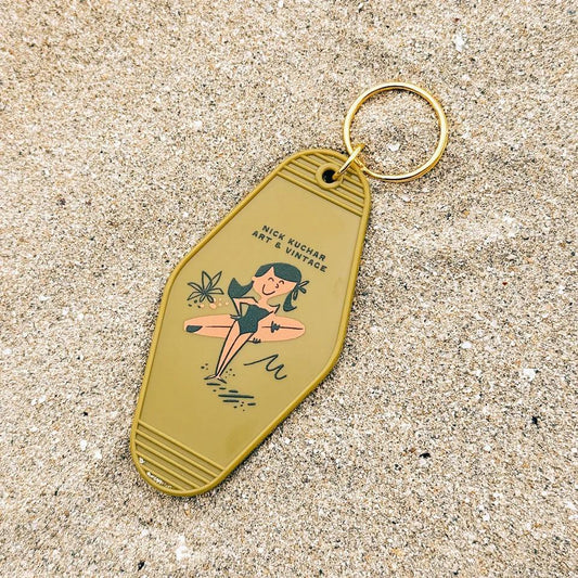 Surfers Keychain