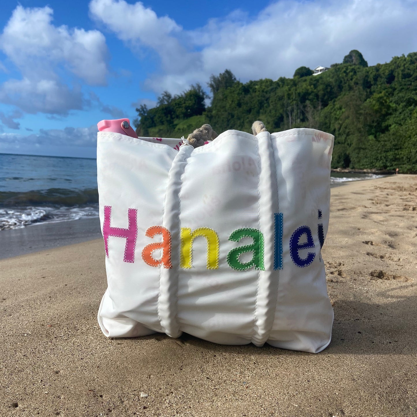 Hanalei Rainbow Medium Tote