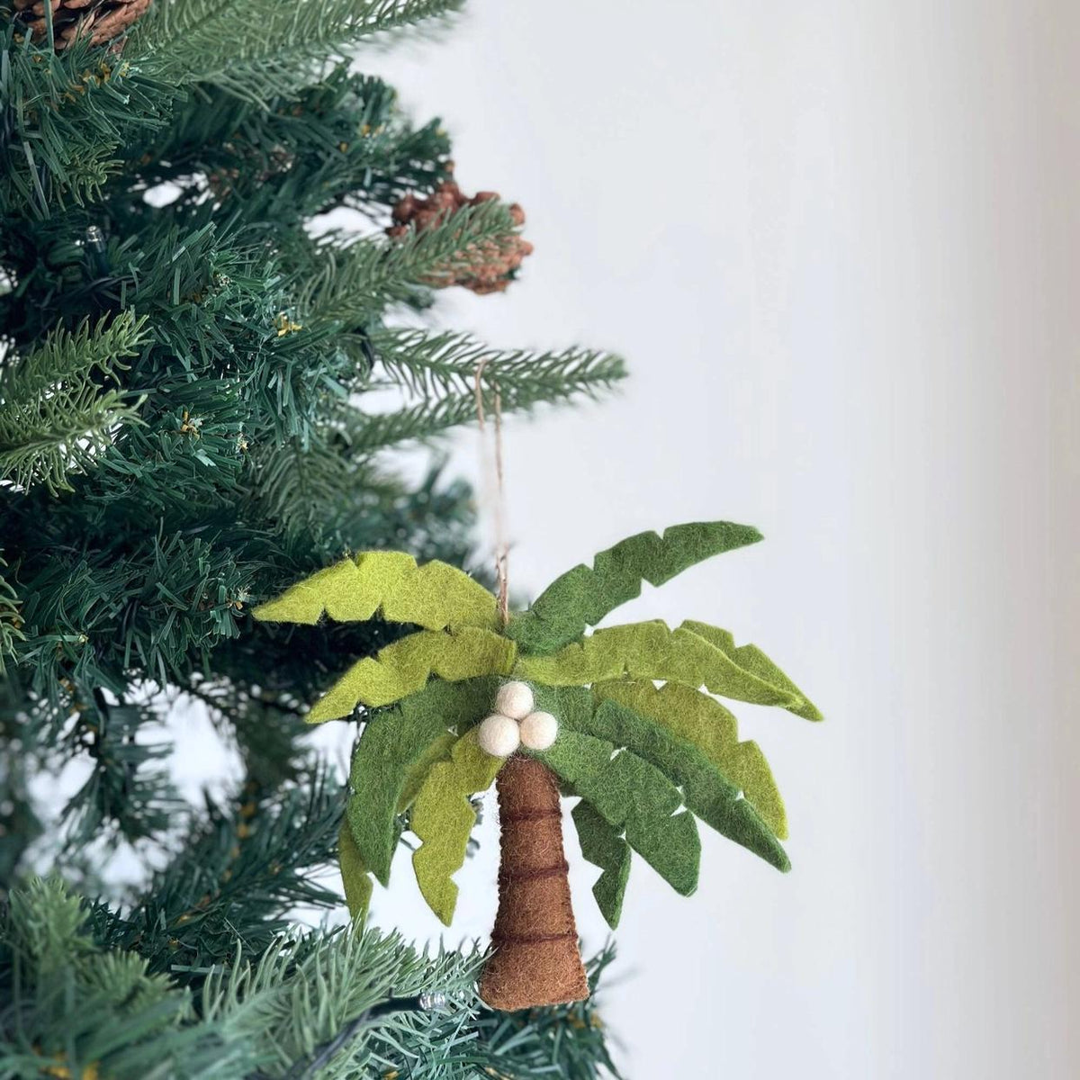 Palm Tree Felt Ornament