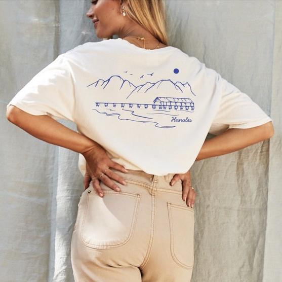 Hanalei Pier Tee
