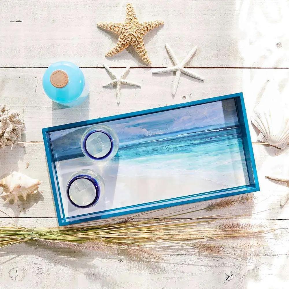 Coastal View Serving Tray