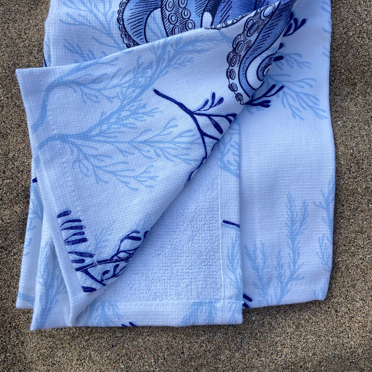 Octopus Terry Cloth Towel