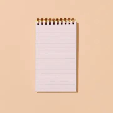 Pink Shells Pocket Notebook