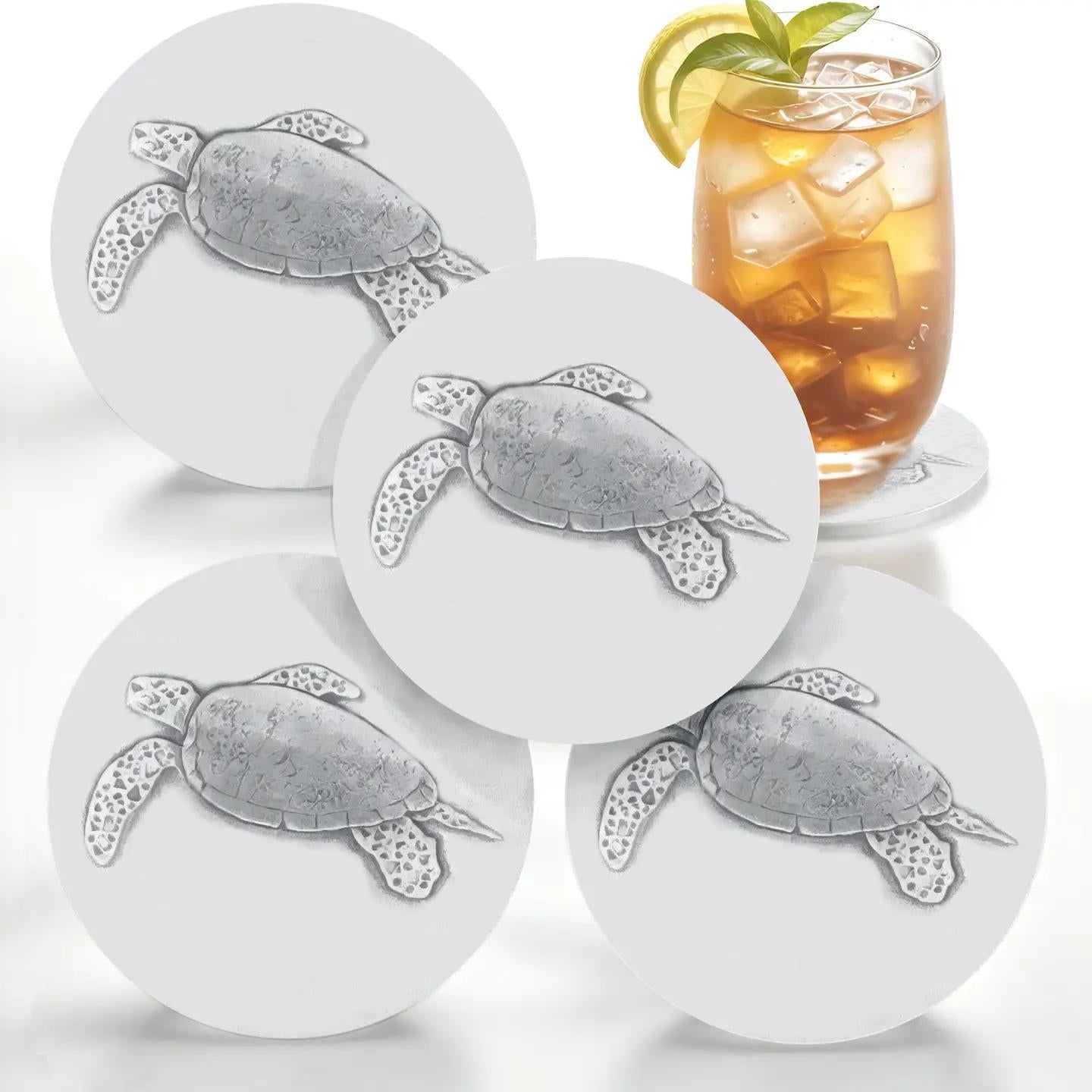 Sea Turtle Coaster Set of 4