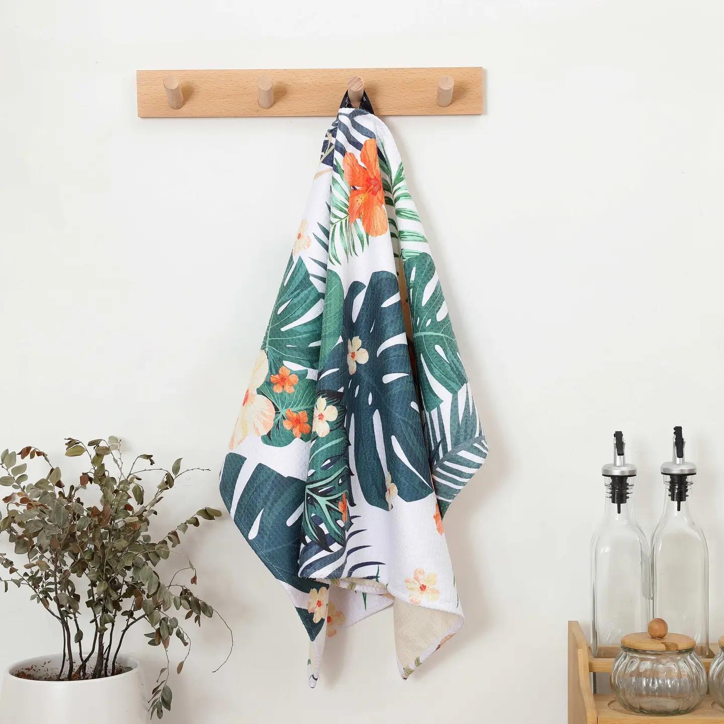 Tropical Garden Tea Towel