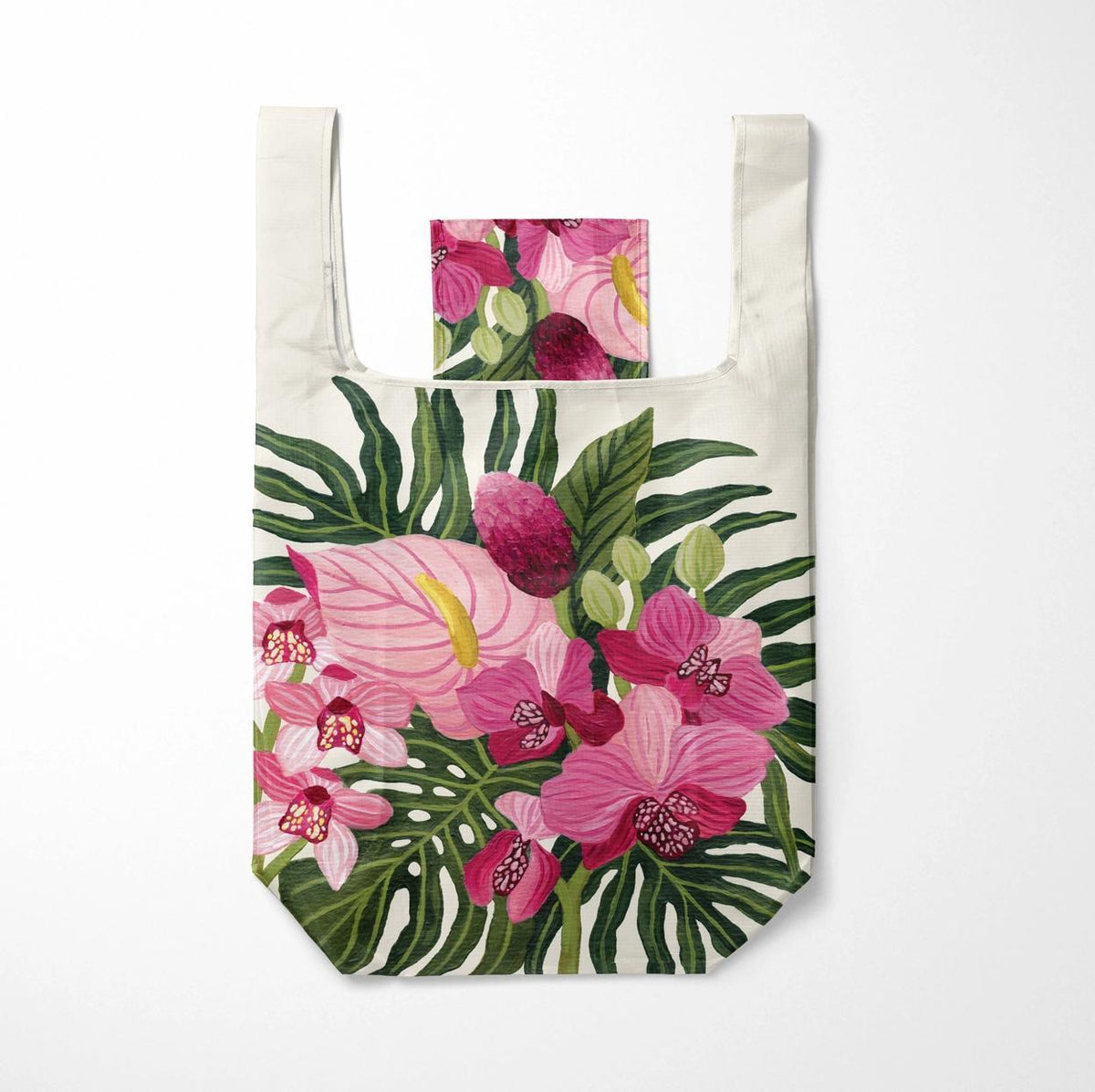 Exotic Orchid Reusable Shopping Bag