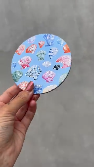 Shells Seedlings Coaster