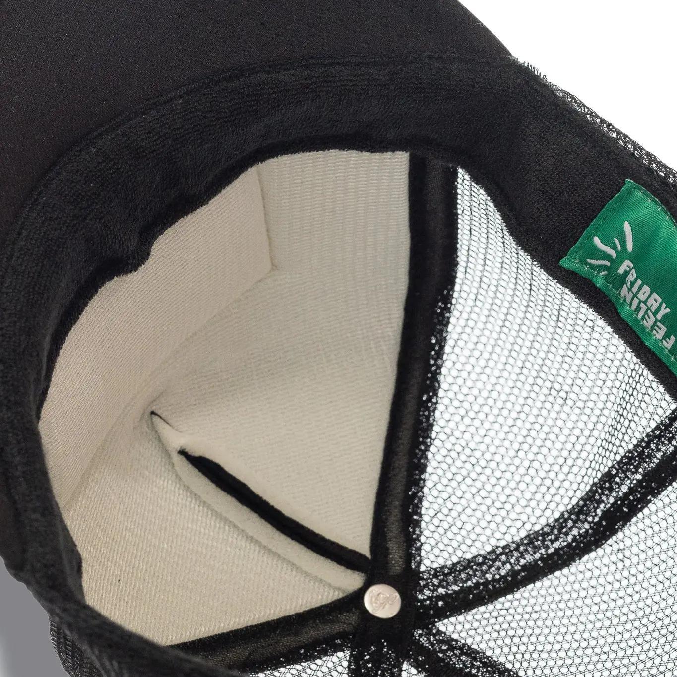 Pau Hana Surf Co Black Trucker Hat