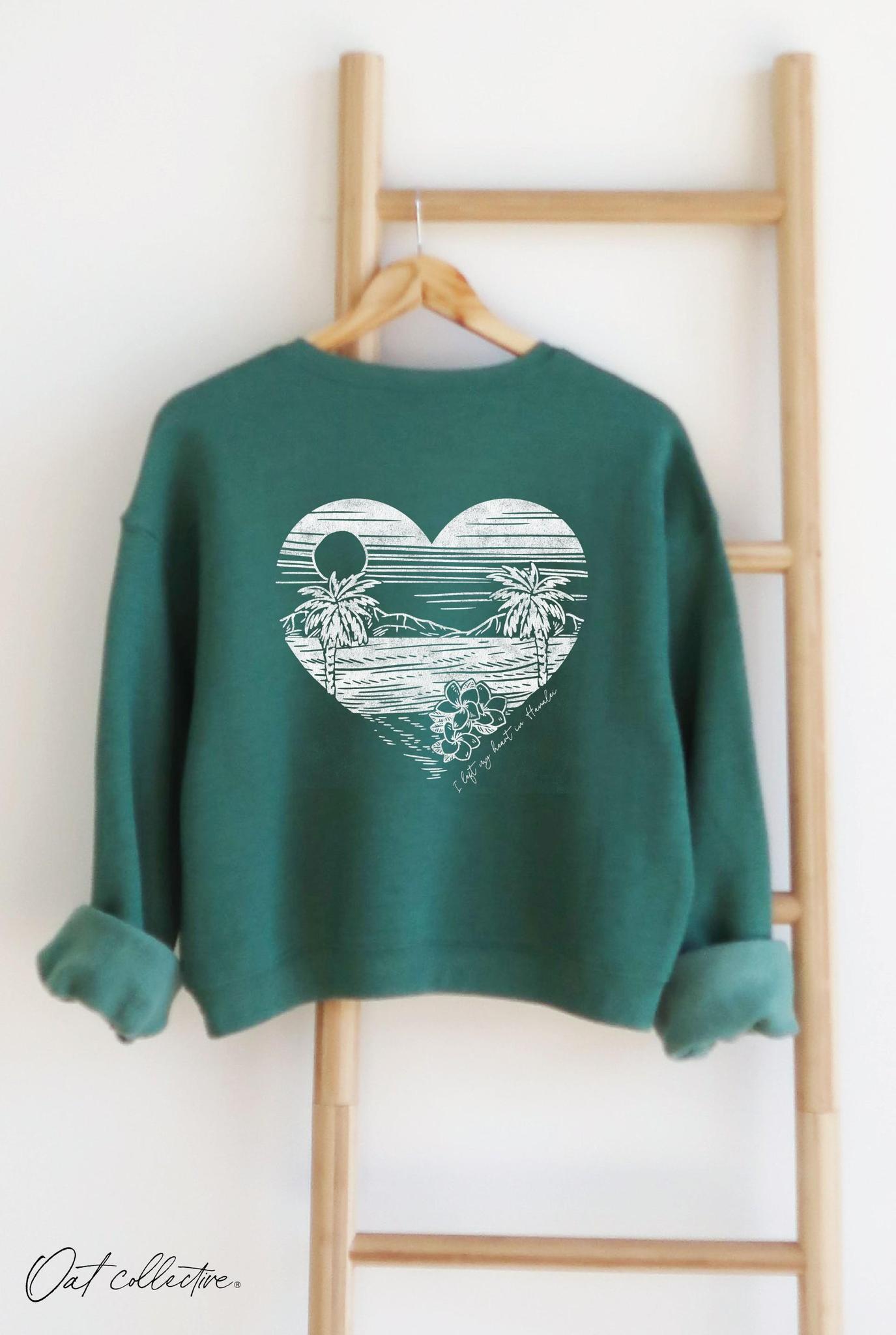 I Left My Heart Mid Sweatshirt