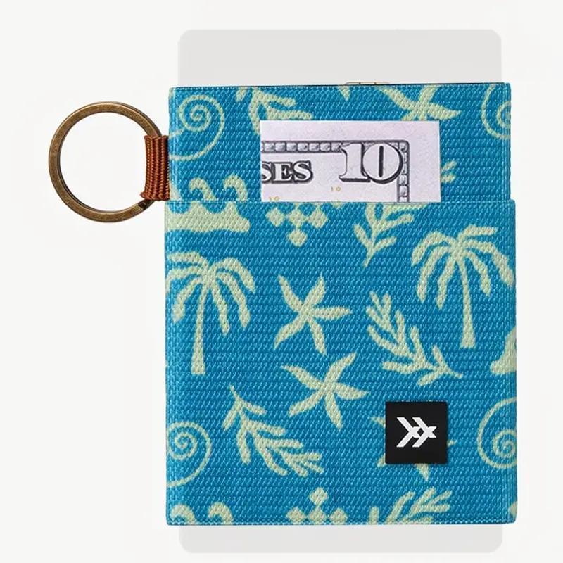 Aqua High Tide Elastic Wallet