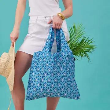 Blue Turtles Reusable Shopping Bag