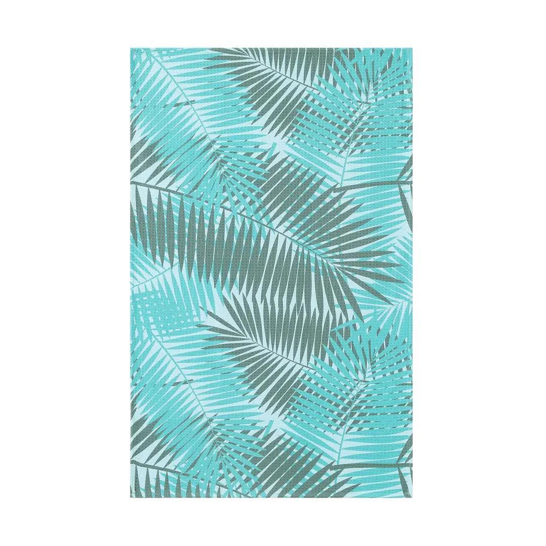 Green Leaf Tea Towel