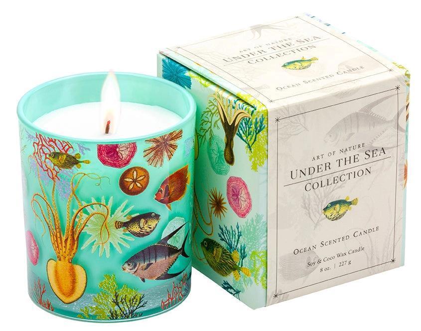 Under the Sea Scented Glass Candle