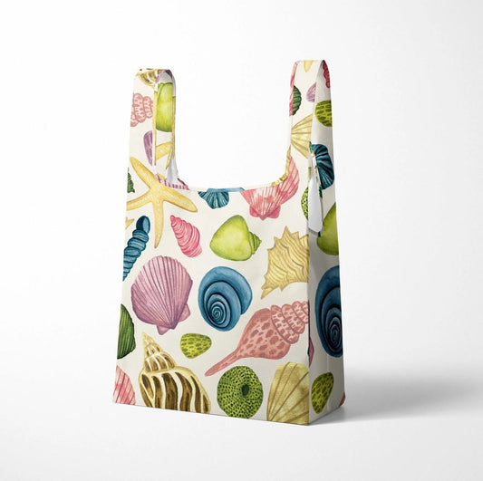 Sea Shells Reusable Shopping Bag