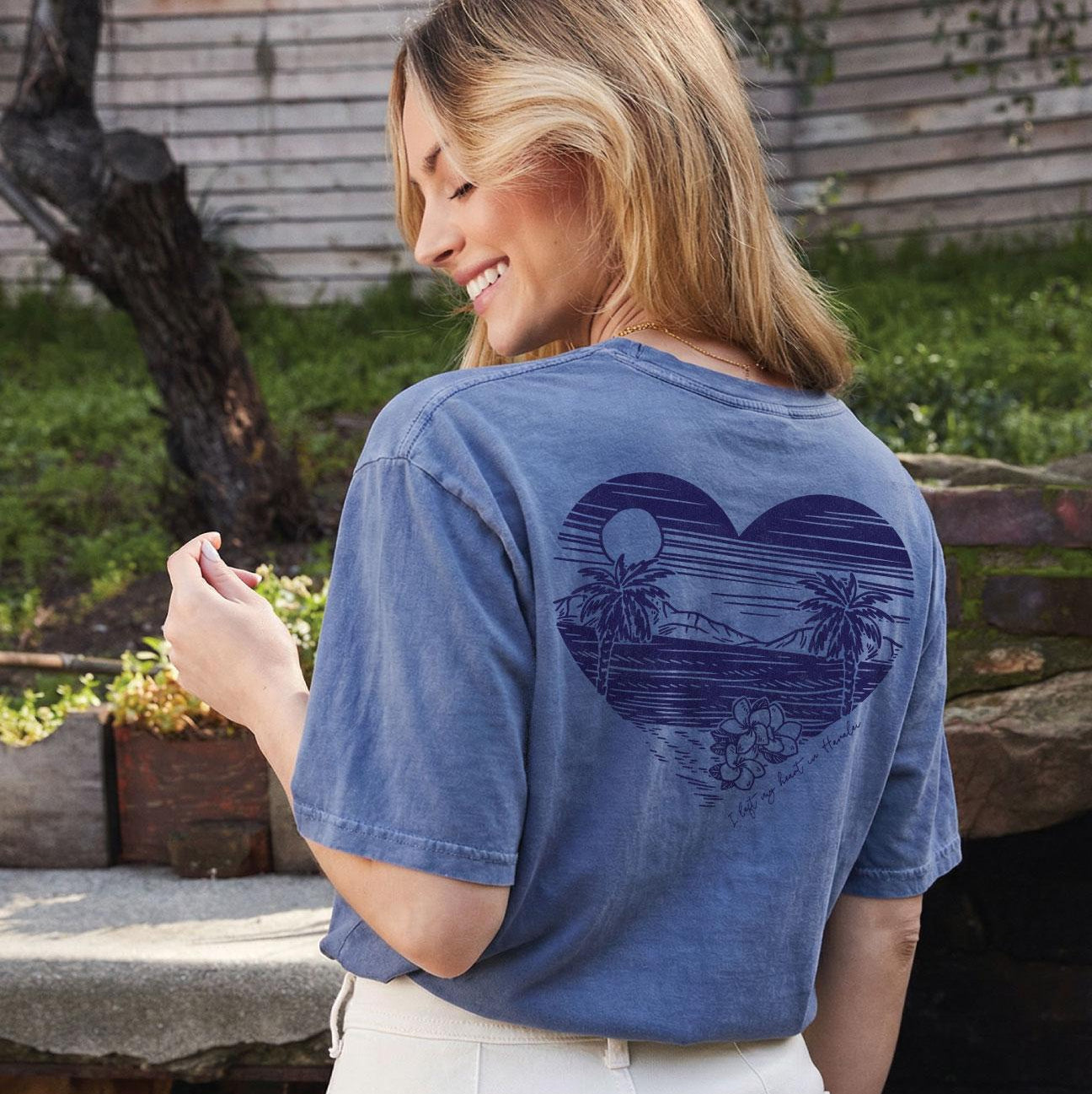 Heart in Hanalei Tee