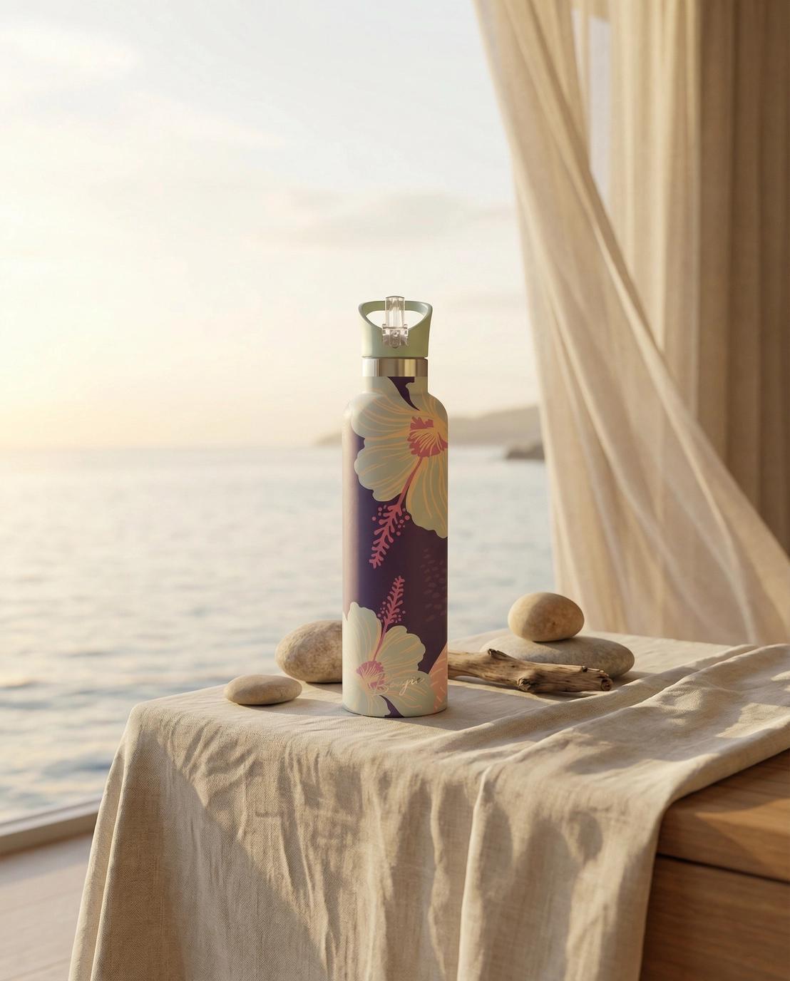 Nani Hibiscus Insulated Bottle