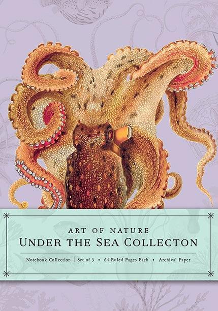 Under the Sea Sewn Notebooks (Set of 3)