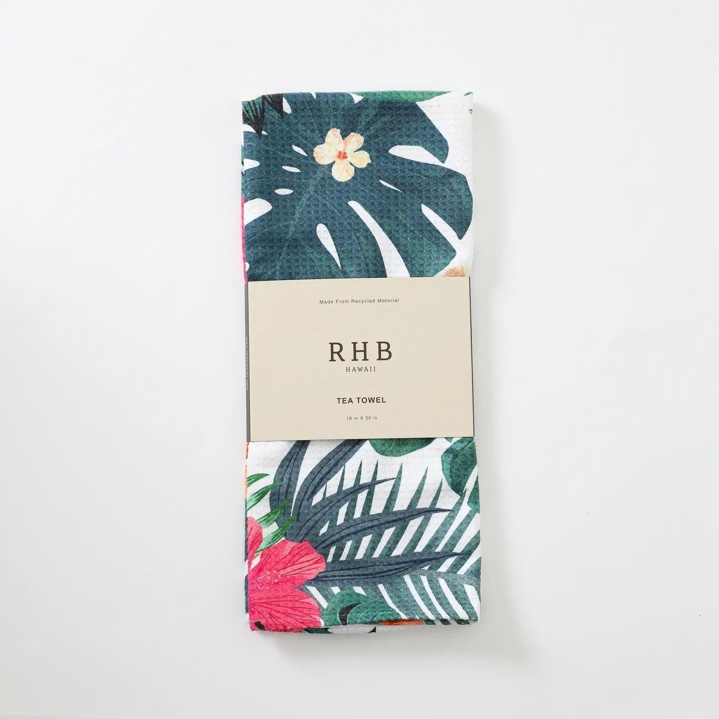 Tropical Garden Tea Towel