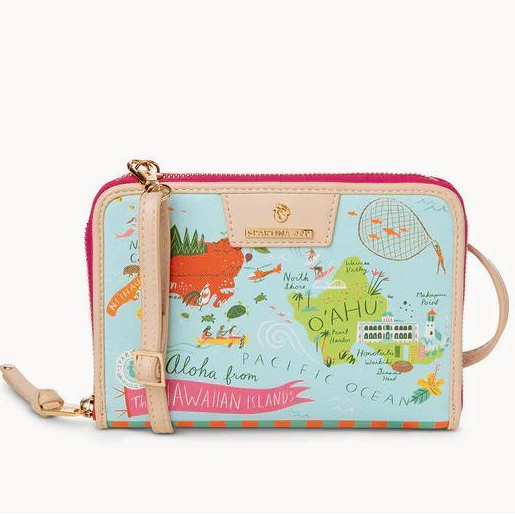 Hawaiian Island Phone Crossbody