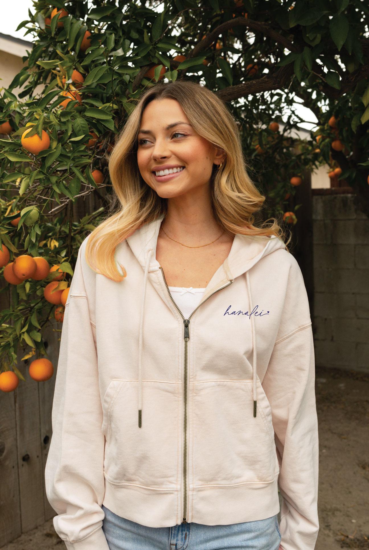 Left My Heart Zip Hoodie