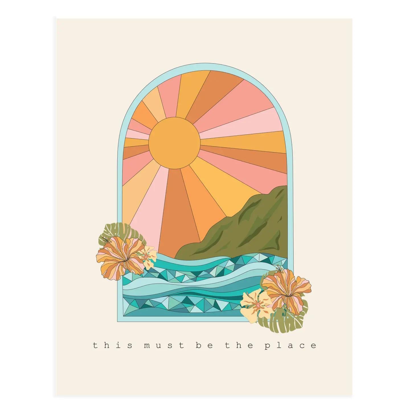 This Must Be 11x14 Art Print