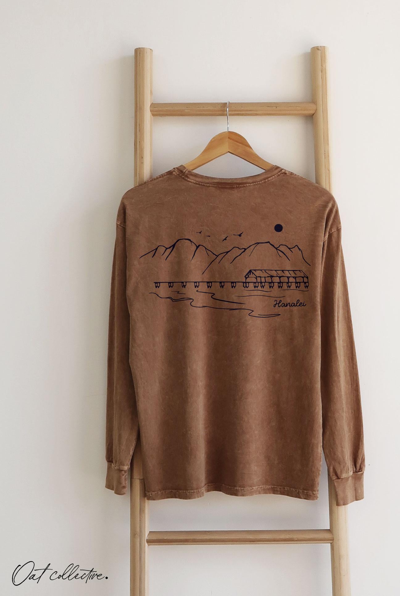 Hanalei Pier L/S Tee