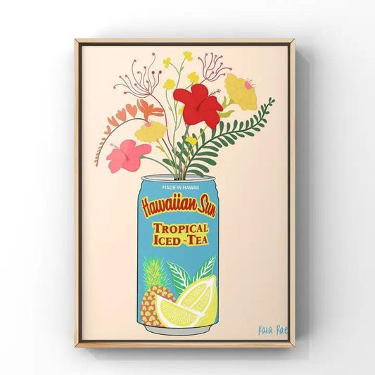 Tropical Iced Tea Hawaiian Sun Art Print