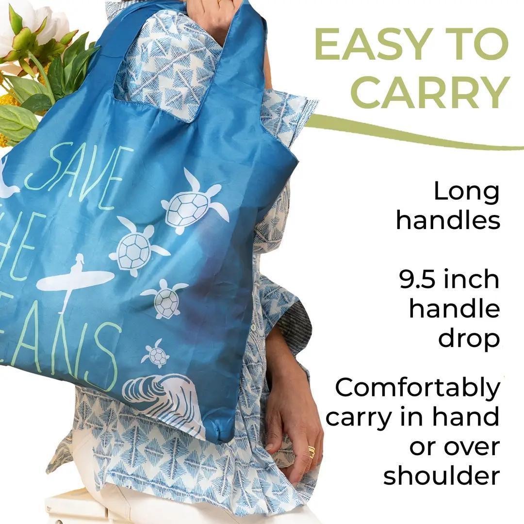 Save The Ocean Reusable Shopping Bag